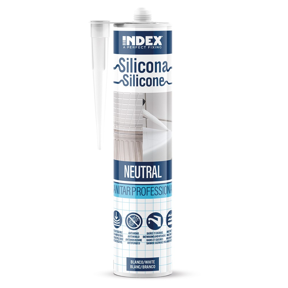 SI-PRS [CP] Siliconas. Silicona Neutra SANITAR Profesional con propiedades fungicidas